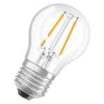 Osram Classic LED E27 Kugel Fadenlampe Klar 2.8W 250lm - 827 Extra Warmweiß | Dimmbar - Ersatz Für 25W