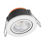 Ledvance Led-Spot Spot Combo Adjust Aluminium Weiß 6W 600lm 60D - 827-830-840 CCT | 82mm - Ausschnitt 68mm - IP65 - Höchste Farbwiedergabe