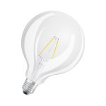 Osram Classic LED E27 Globe Fadenlampe Klar 2.5W 250lm - 827 Extra Warmweiß | Ersatz Für 25W - UKCA Version