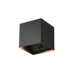 D'Lite Elingen Wandleuchte Aluminium Schwarz Up & Down 2.9W 170lm - 830 Warmweiß | Batteriebetrieben - Lichtsensor