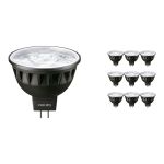 Mehrfachpackung 10x Philips Master LED Spot GU5.3 MR16 7.5W 485lm 36D - 927 Extra Warmweiß | Höchste Farbwiedergabe - Dimmbar - Ersatz für 50W