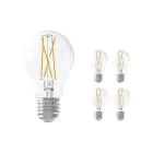 Mehrfachpackung 5x Calex Smart Standard LED Glühbirne E27 7W 806lm 1800-3000K CCT Fadenlampe | Tuya Wi-Fi
