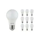 Mehrfachpackung 10x Noxion Lucent Classic LED E27 Birne Matt 8W 806lm - 930 Warmweiß | Höchste Farbwiedergabe - Ersatz Für 60W