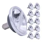Mehrfachpackung 10x Noxion Lucent Led-Spot AR70 BA15d 6W 350lm 36D - 927 Extra Warmweiß | Höchste Farbwiedergabe - Dimmbar - Ersatz Für 50W