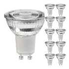 Mehrfachpackung 10x Noxion LED-Spot GU10 PAR16 3.6W 345lm 36D - 830 Warmweiß | Ersatz für 50W